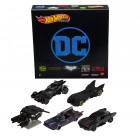 Batmobil Hot Wheels 1:64 Premium Set